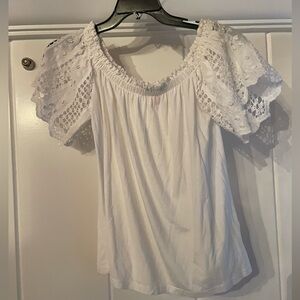 Lilly Pulitzer White Eyelet Blouse